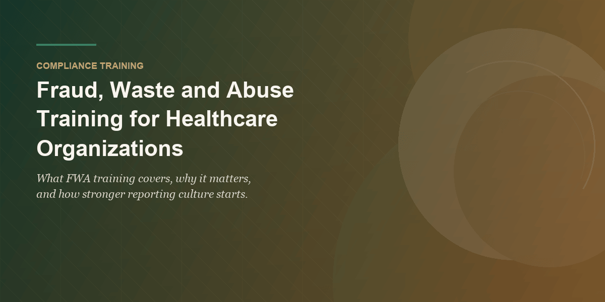 Fraud, waste and abuse training featured image