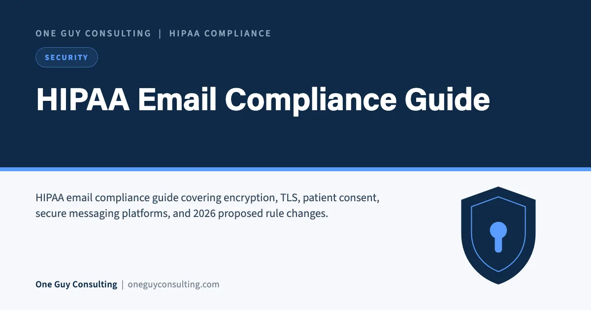 HIPAA compliant email services cover: BAA status, published prices and setup steps