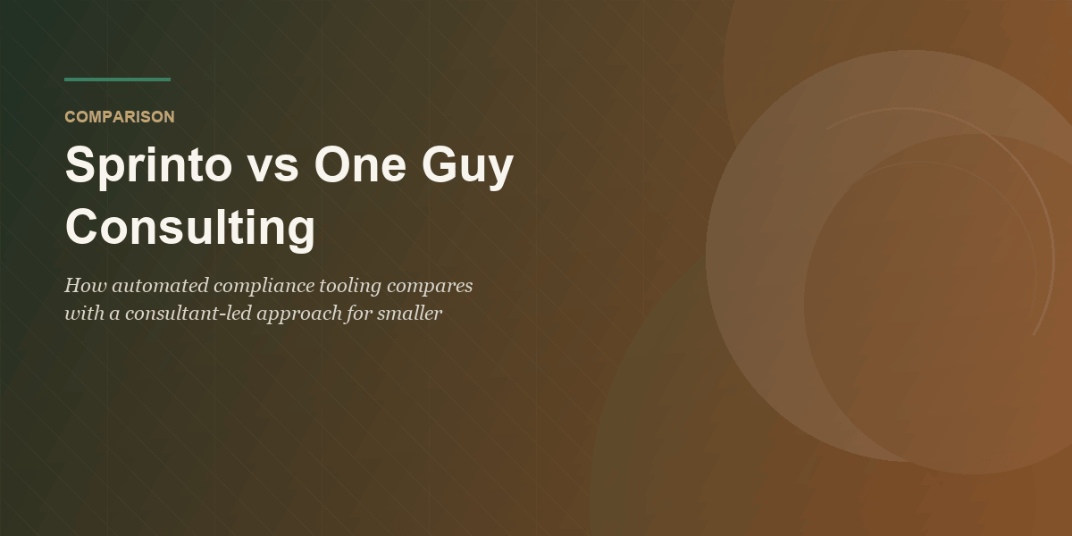Sprinto vs One Guy Consulting (2026) featured image