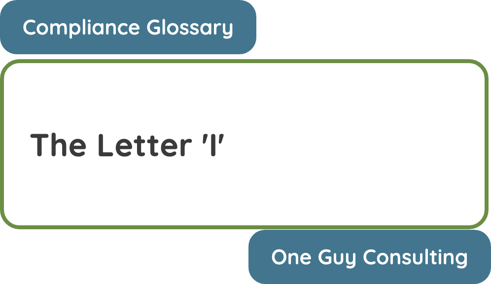 Letter I